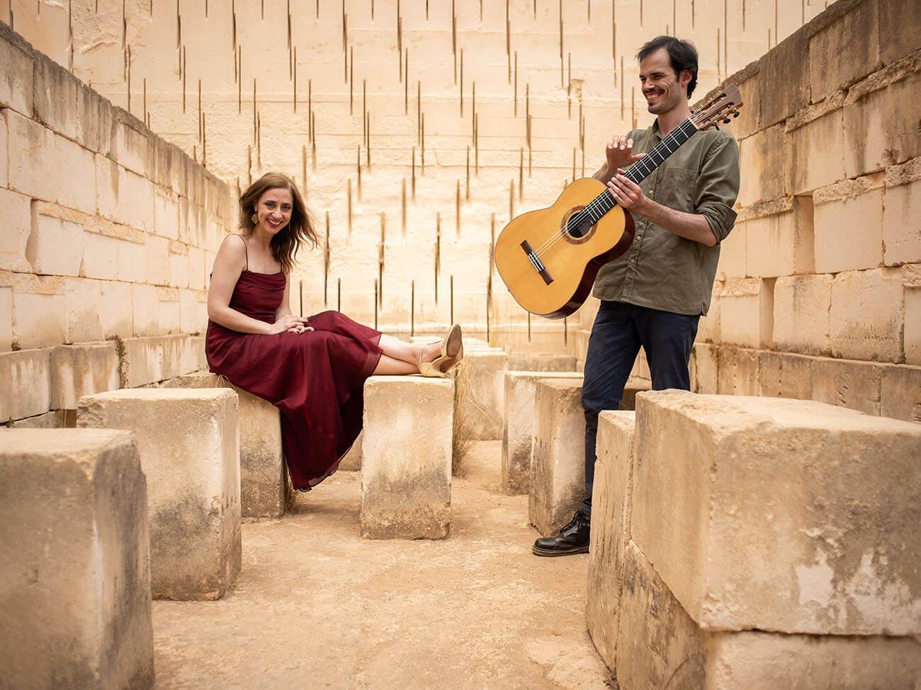 Daphné Souvatzi et François Aria